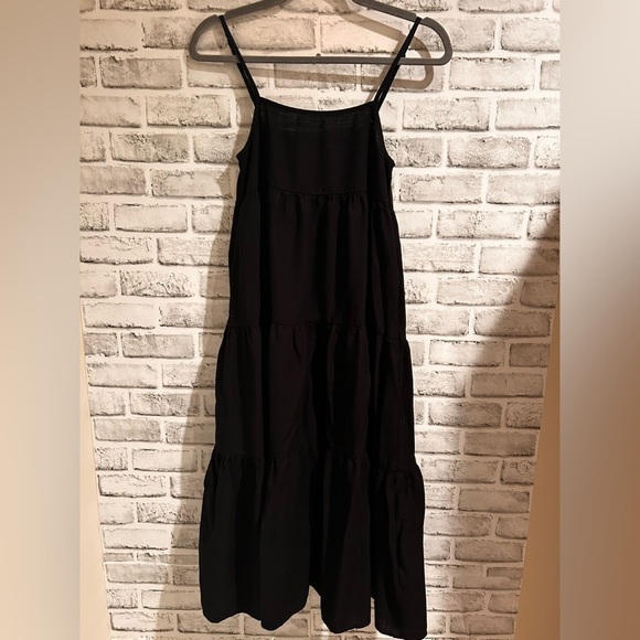 MVN THE LABEL | Cotton tiered, flowy maxi dress Size XS US 2​​​​ - Picture 4 of 4